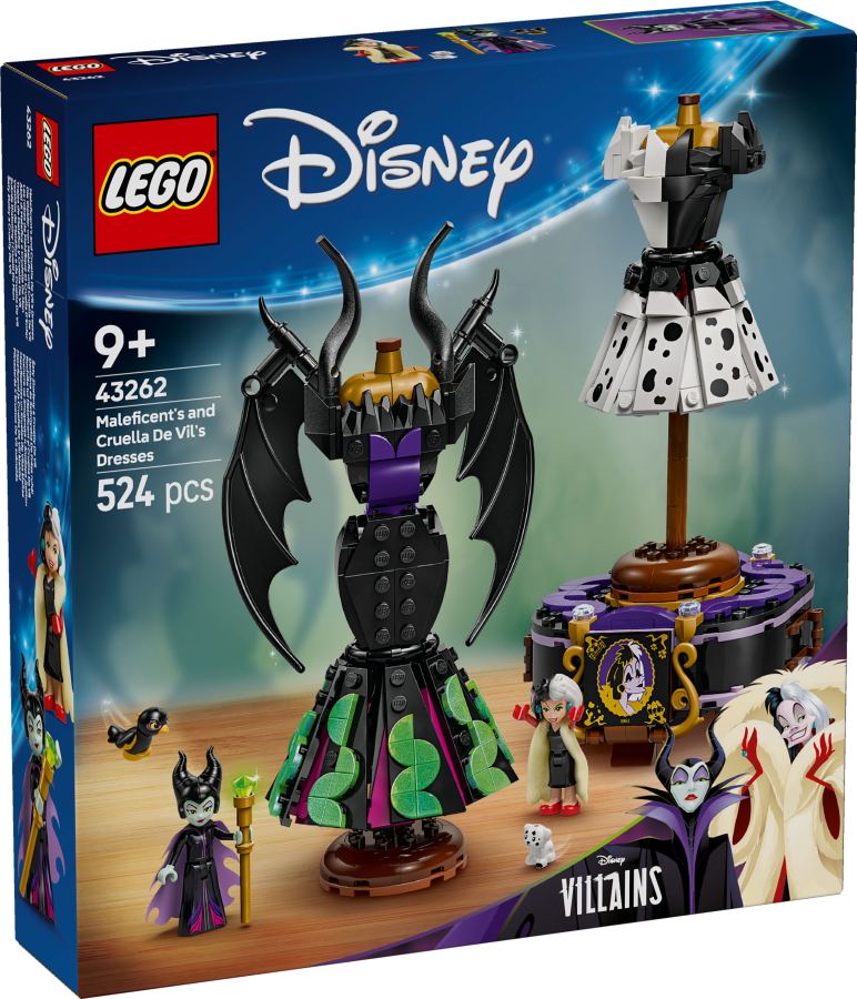 LEGO Disney - Dresses of Maleficent and Cruella de Vil 43262