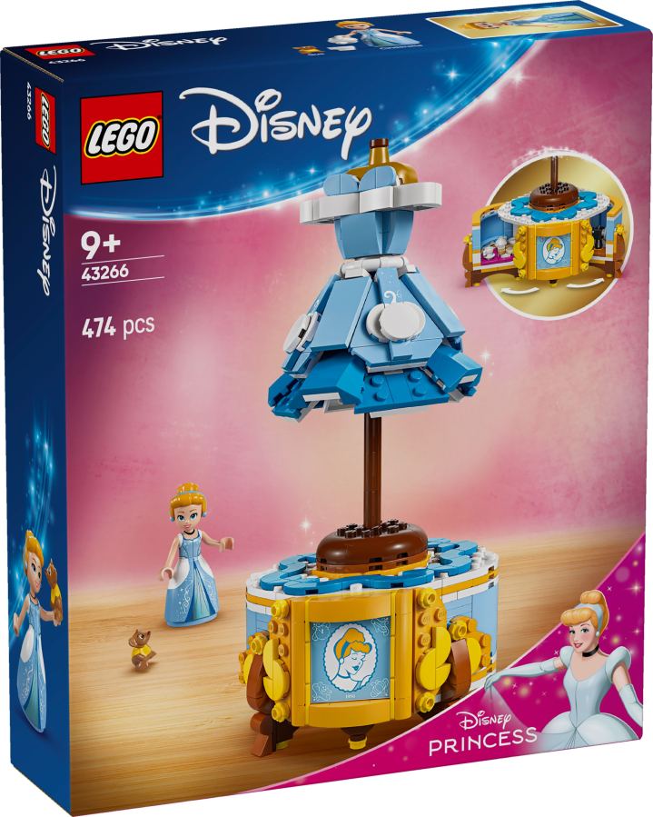 LEGO Disney - De jurk van Assepoester 43266