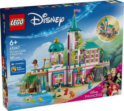 LEGO Disney Princess - Princess Castle & Royal Pets 43267