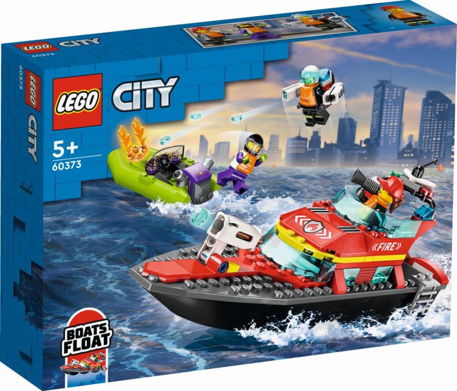 LEGO City - Feuerrettungsboot 60373