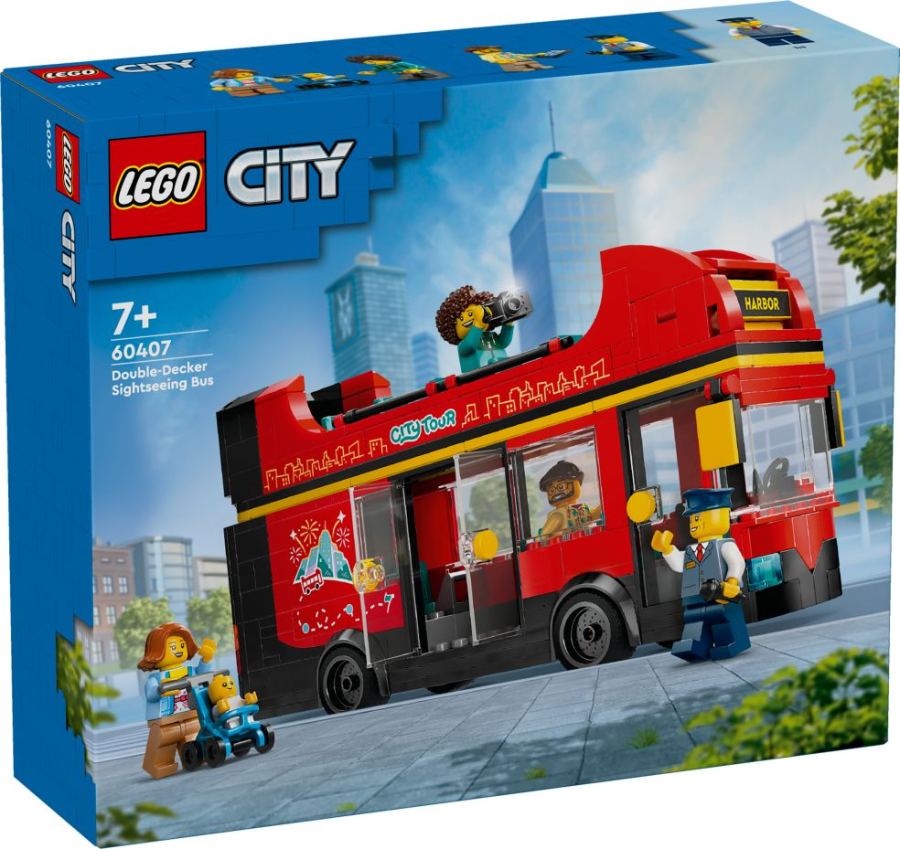 LEGO City - Tourist Red Double Decker Bus 60407