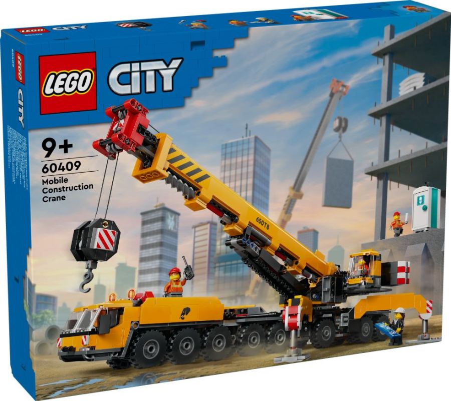 LEGO City - Yellow Mobile Construction Crane 60409