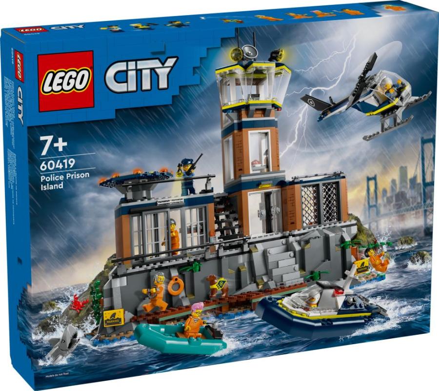 LEGO City - Polizeigefängnis-Insel 60419