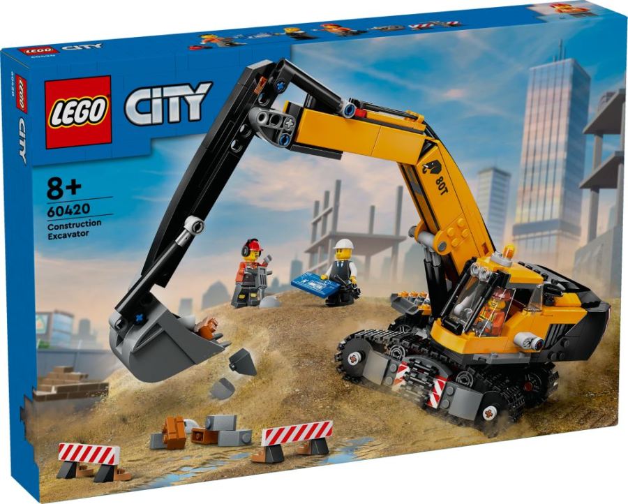 LEGO City - Gele graafmachine 60420