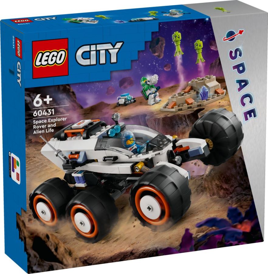 LEGO City - Space Explorer Rover and Alien Life 60431