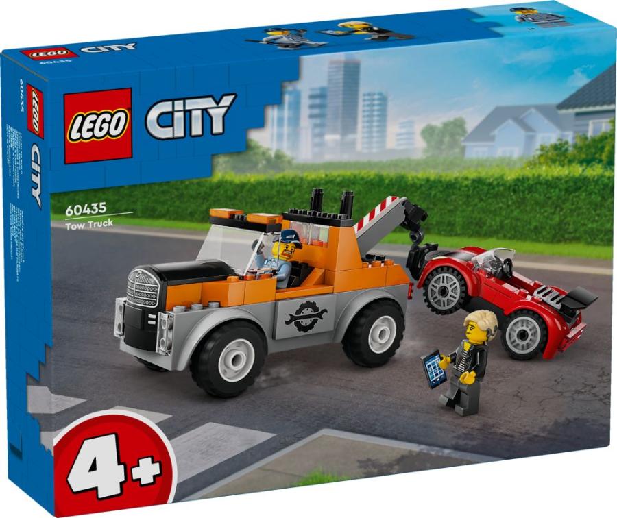 LEGO City - Sleepwagen en sportautoreparatie 60435