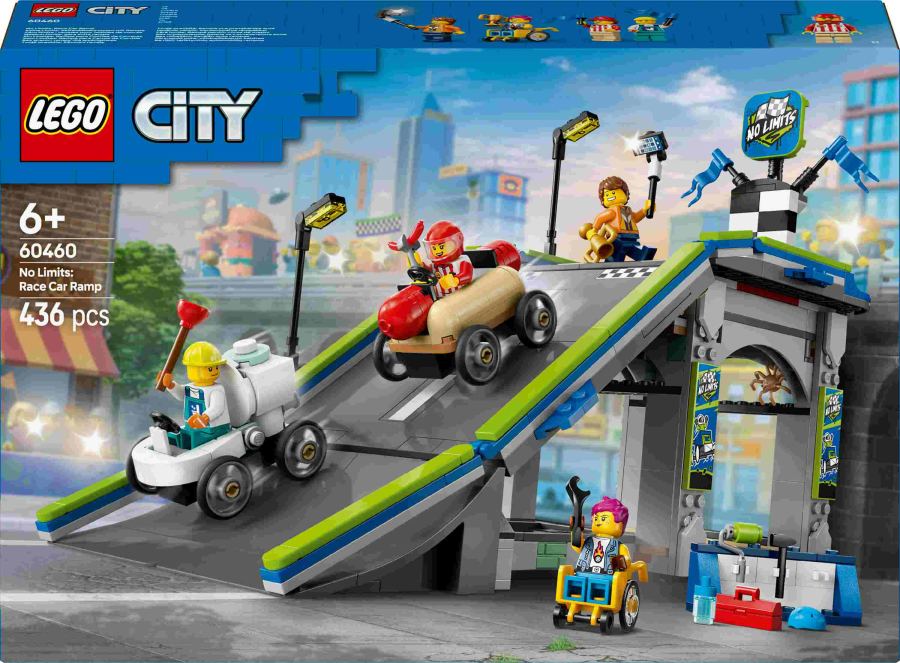 LEGO City - Snelle schans voor raceauto's 60460