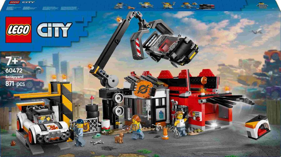 LEGO City - Schrottplatz mit Autos 60472