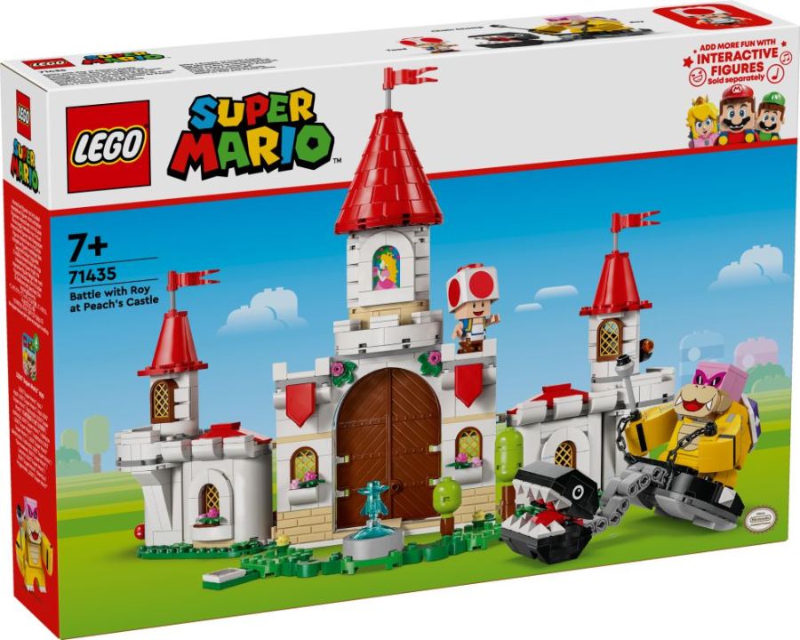 LEGO Super Mario - Erweiterung Kampf mit Roy im Peach Schloss 71435