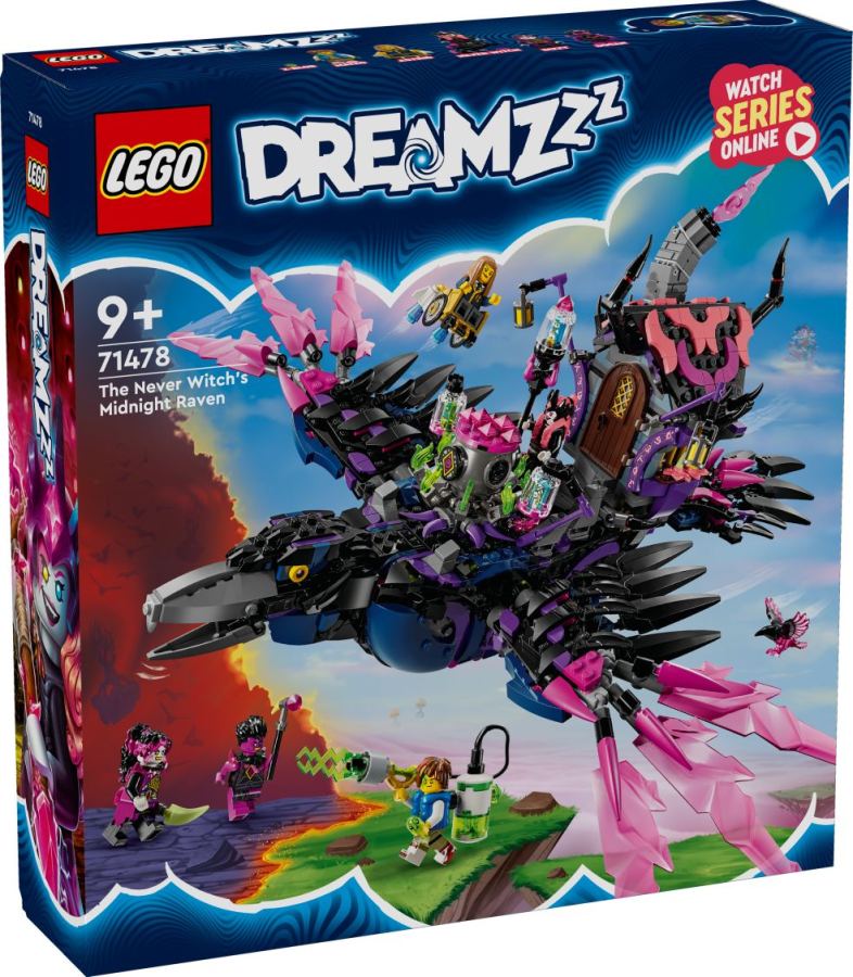 LEGO Dreamzzz - The Midnight Raven of the Low Witch 71478
