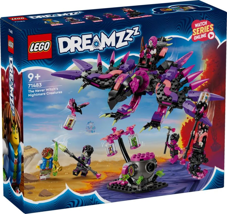 LEGO Dreamzzz - Créatures de cauchemar de la sorcière 71483