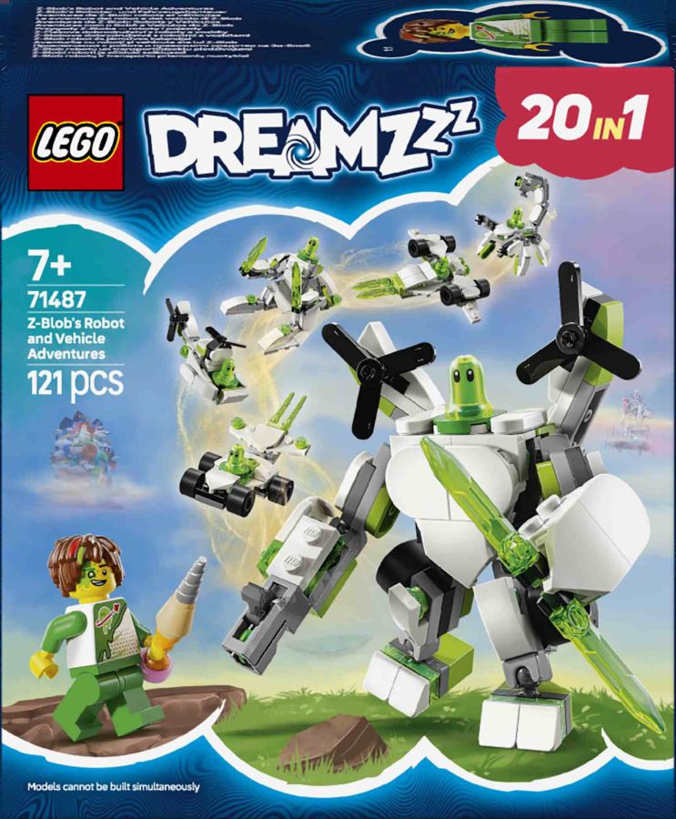 LEGO Dreamzzz - Aventures de robots et véhicules de Z-Blob 71487