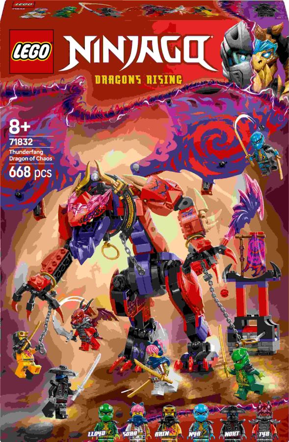 LEGO Ninjago - Bliksemtand Draak van Chaos 71832