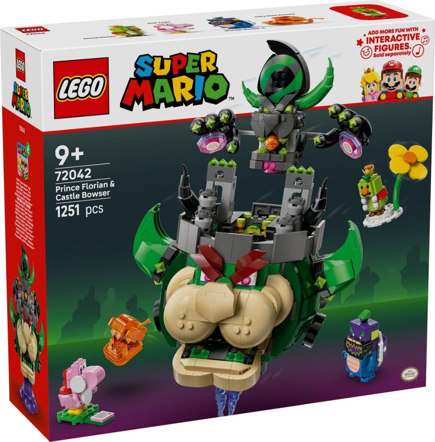 LEGO Super Mario - Mario Kart - Prince Florian & Bowser's Castle 72042