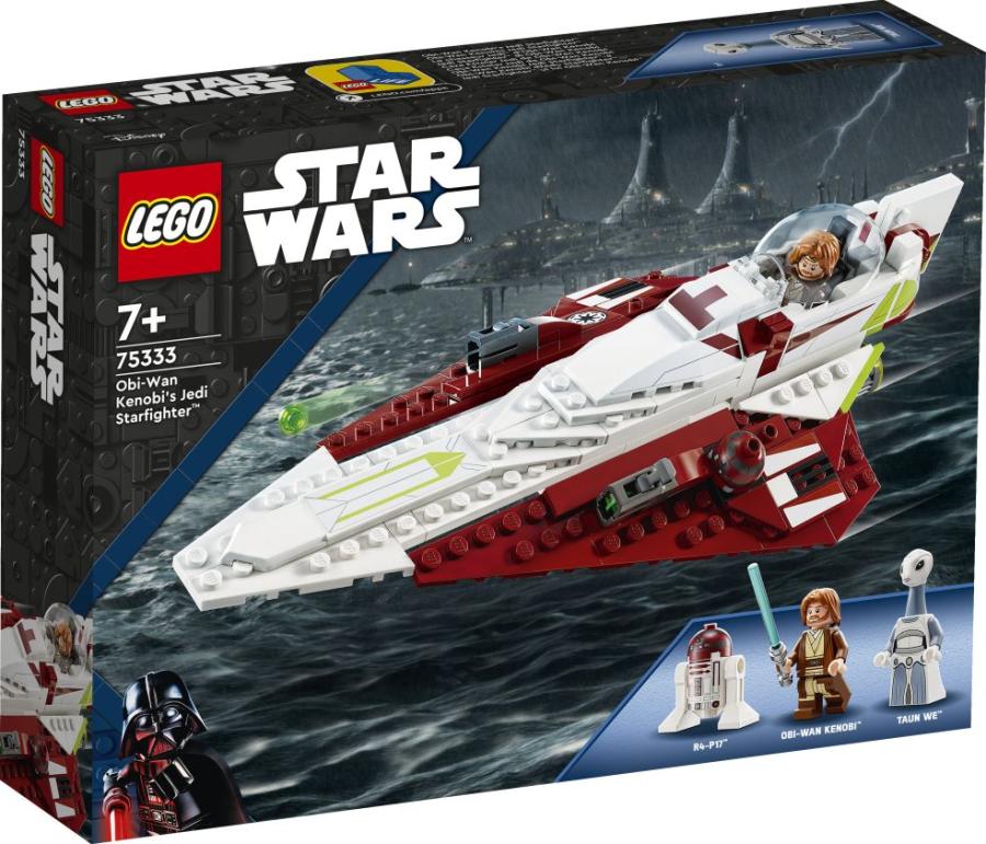 LEGO Star Wars - De Jedi Starfighter van Obi-Wan Kenobi 75333