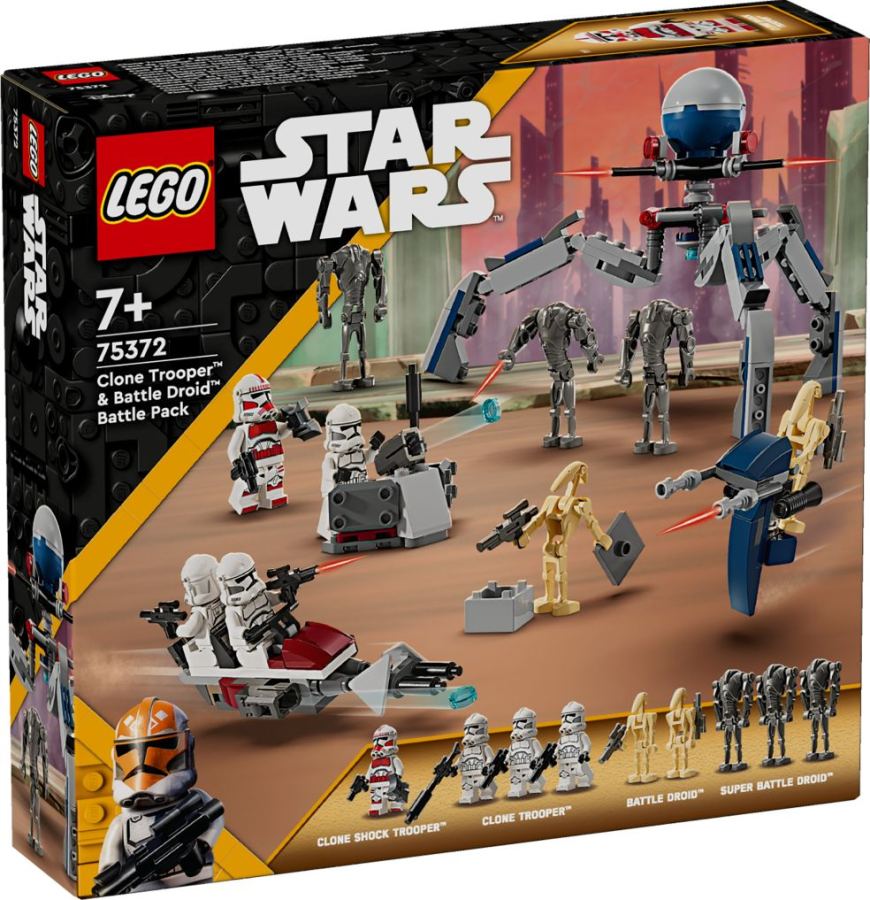 LEGO Star Wars - Clone Trooper & Battle Droid Kampfpaket 75372