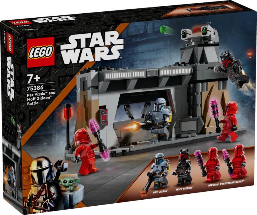 LEGO Star Wars - Duel Paz Vizsla™ et Moff Gideon™ 75386