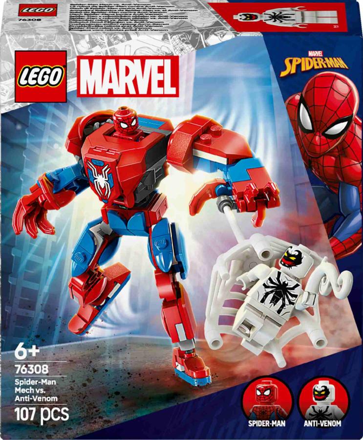 LEGO Marvel - Spider-Man Mecha gegen Anti-Venom 76308