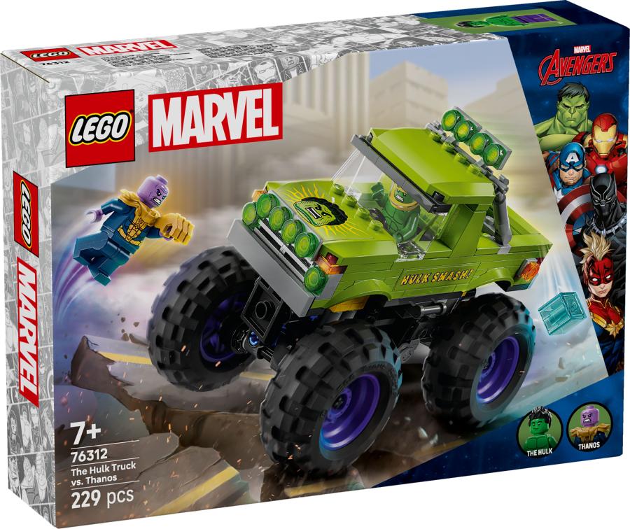 LEGO Marvel - Der Hulk Truck gegen Thanos 76312