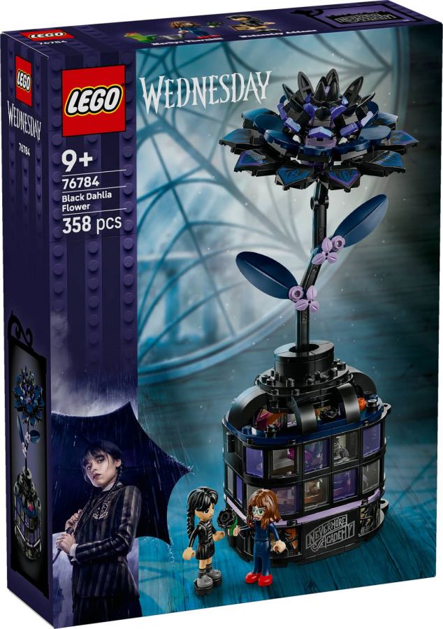 LEGO Wednesday - Black Dahlia Flower 76784