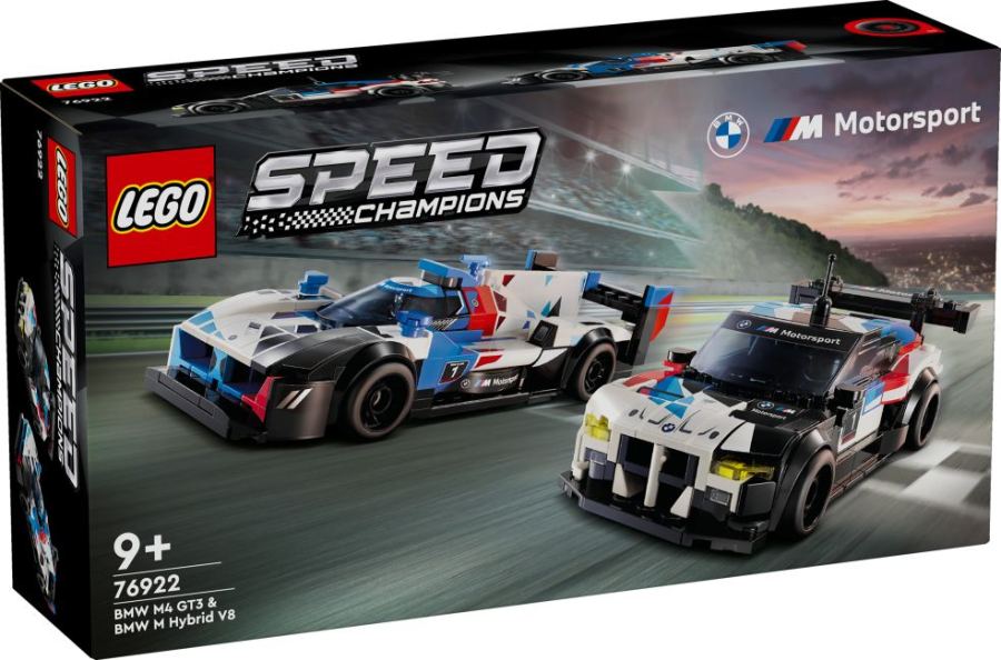 LEGO Speed Champions - BMW M4 GT3 & BMW M Hybrid V8 Rennwagen 76922