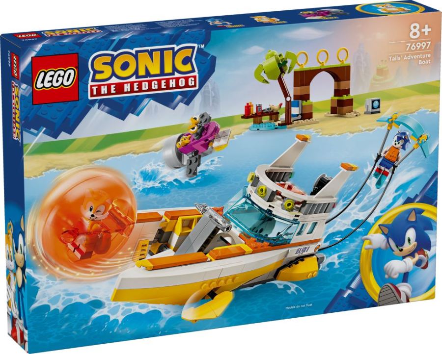 LEGO Sonic The Hedgehog - Bateau d'aventure de Tails 76997