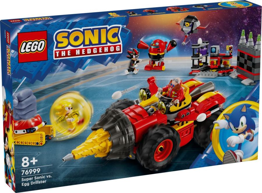 LEGO Sonic The Hedgehog - Super Sonic vs. Egg Drillster 76999