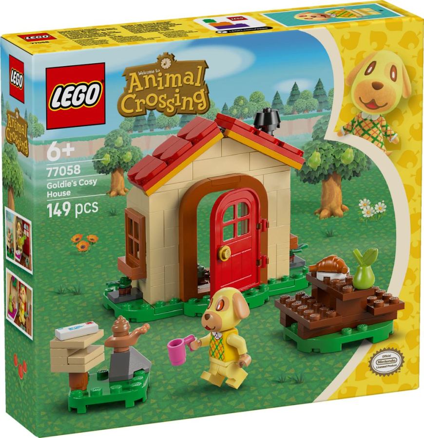 LEGO Animal Crossing - Goldie's Cozy House 77058