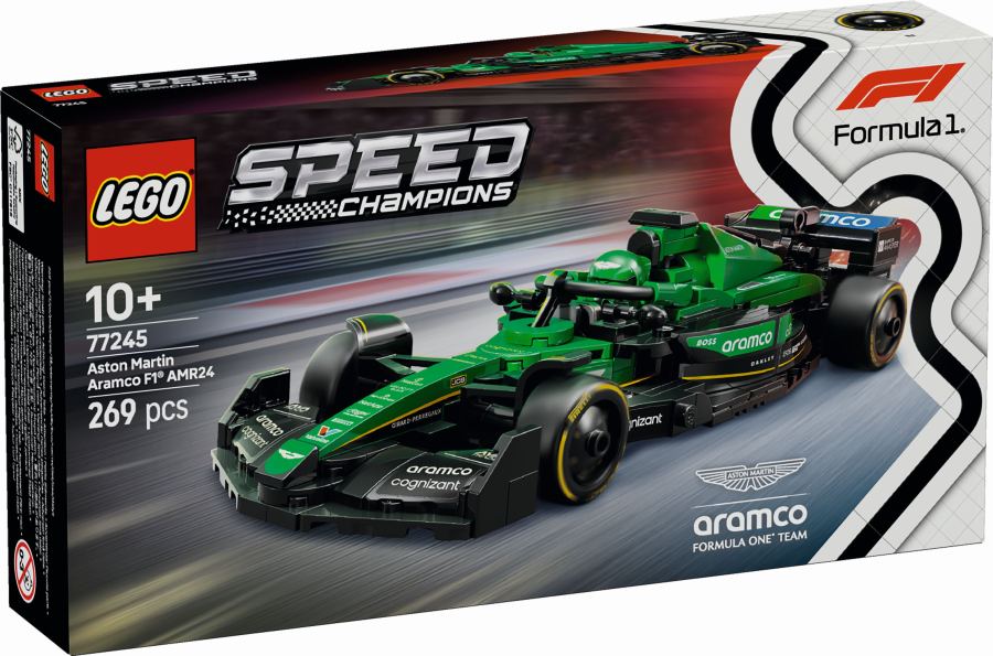 LEGO Speed Champions - Aston Martin Aramco AMR24 F1 Rennwagen 77245