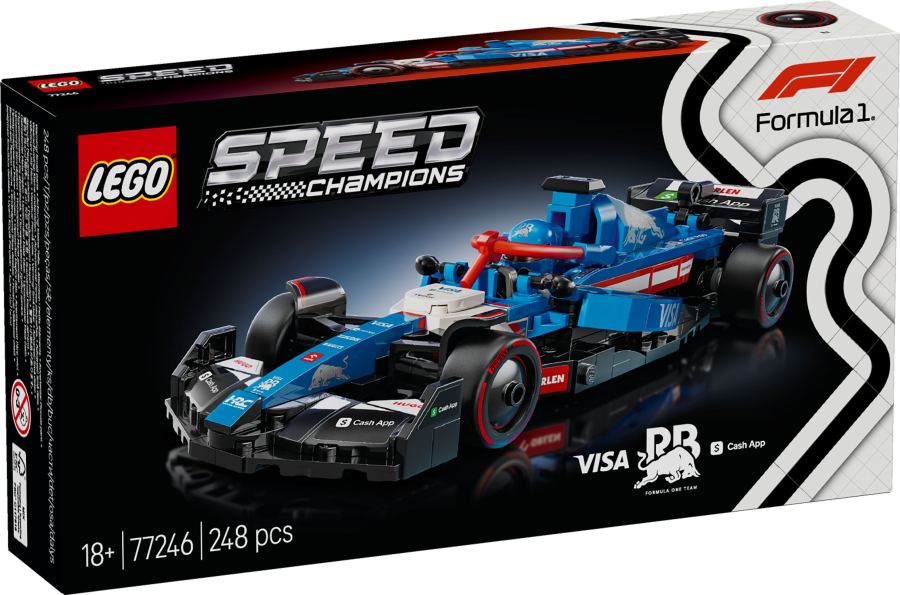 LEGO Speed Champions - Visa Cash App RB VCARB 01 F1 Rennwagen 77246