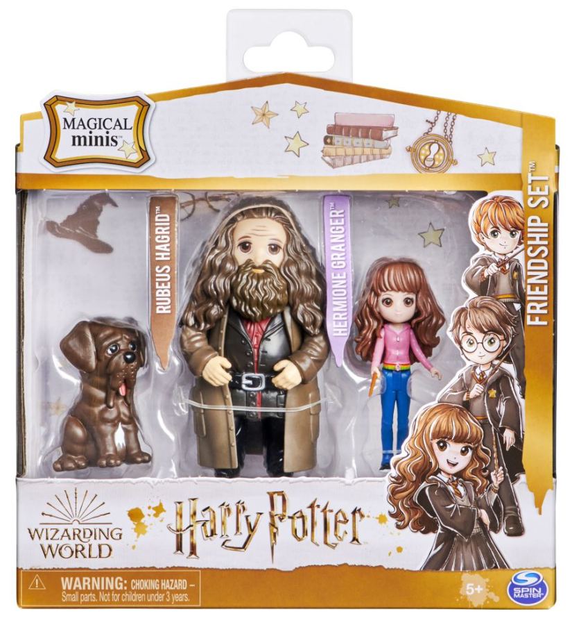Wizarding World - Magical Mini'S, 1-Pack, Multi-Pack Multipack - Hermione, Hagrid, Fang 8 Cm