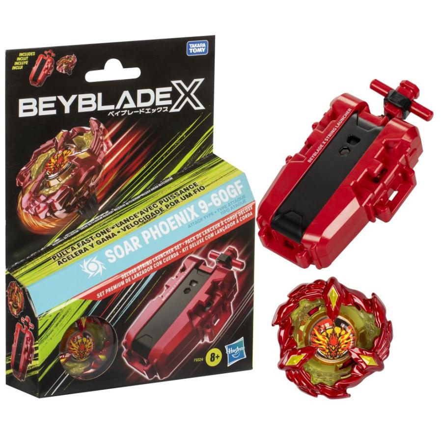 Beyblade X Deluxe String Launcher Set