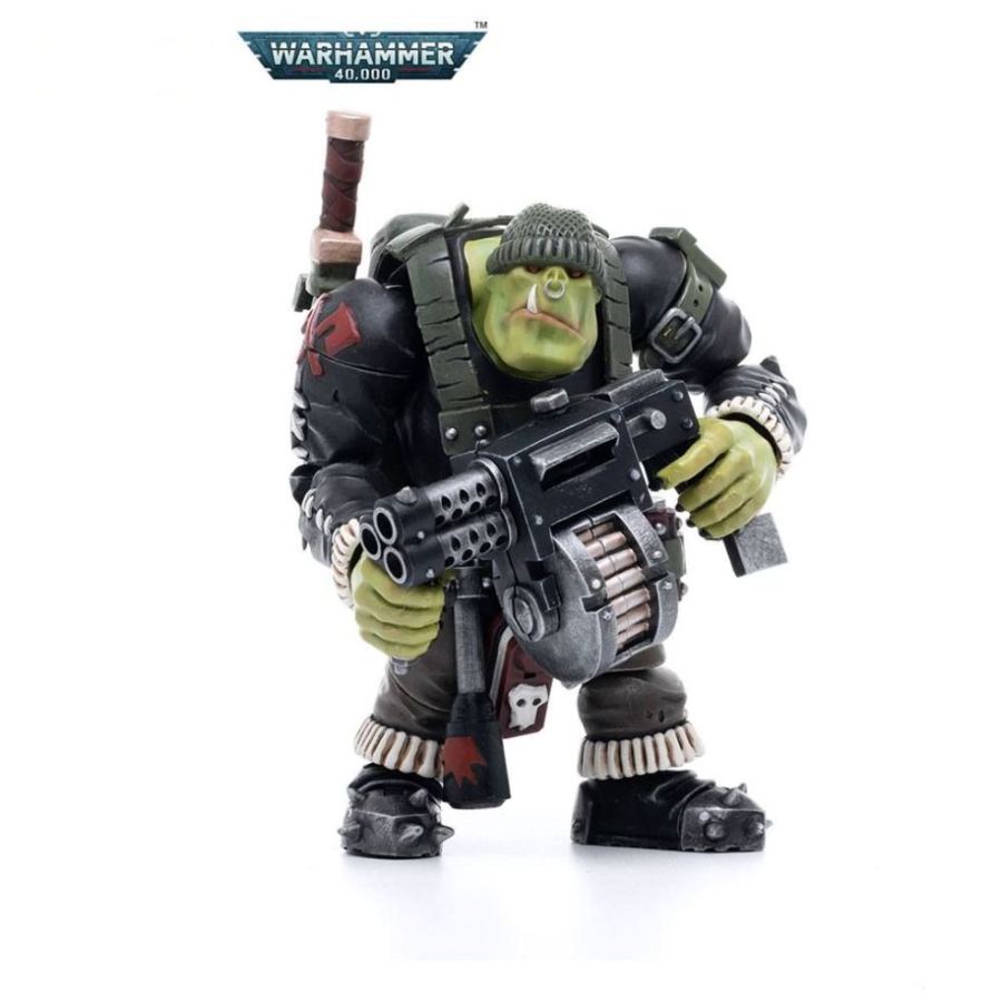 Ork Kommandos Dakka Boy Rotbilge 1/18
H:12Cm