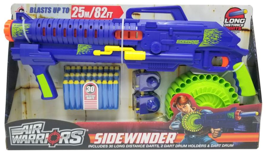 Sidewinder met 30 lange afstand pijltjes - Buzzbee