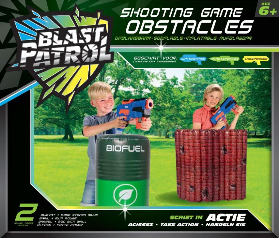 Blast Patrol Barrel + red bickwall