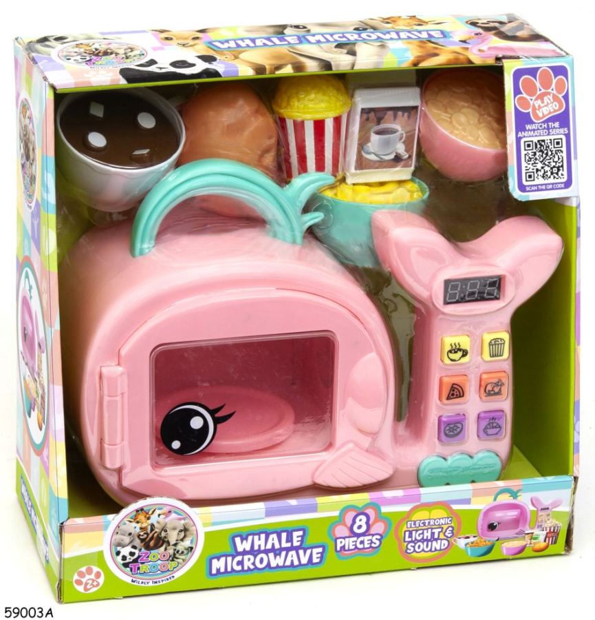 Zoo Troop Whale Microwave
