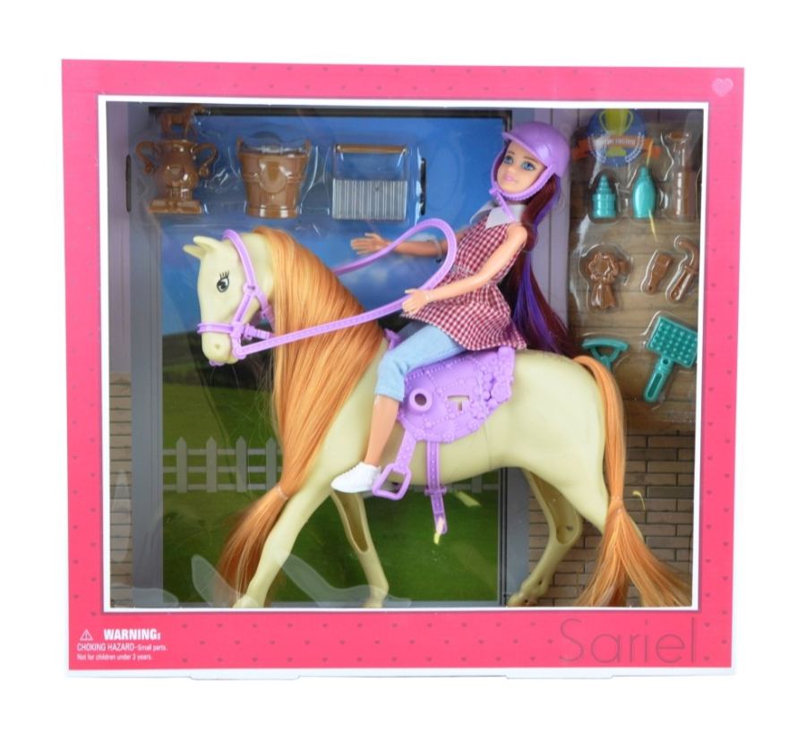 Doll Play Set Horse 22,86cm