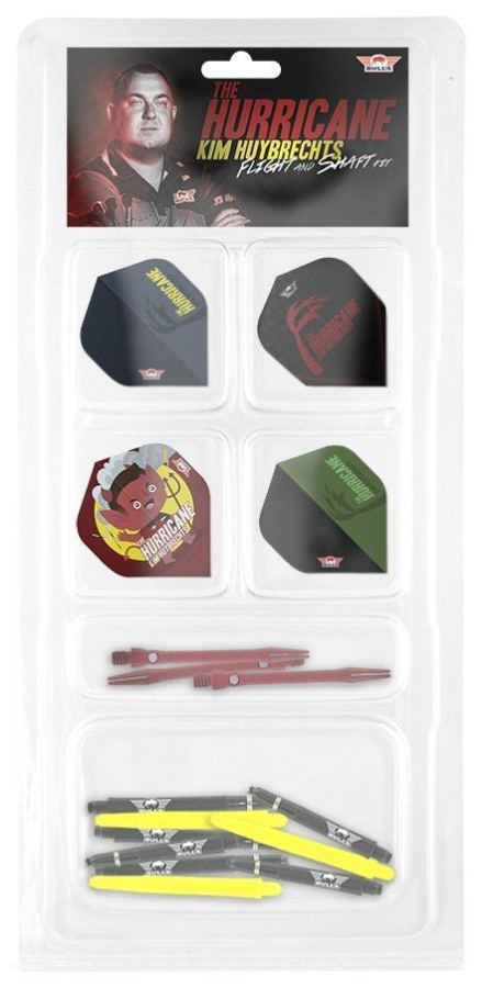 Bull's Hurricane Flight Shaft Kit Kim Huybrechts