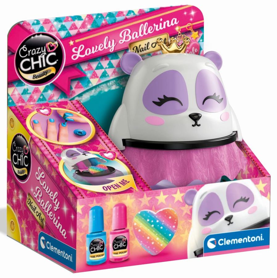Ballerina Collection - Panda - Nails