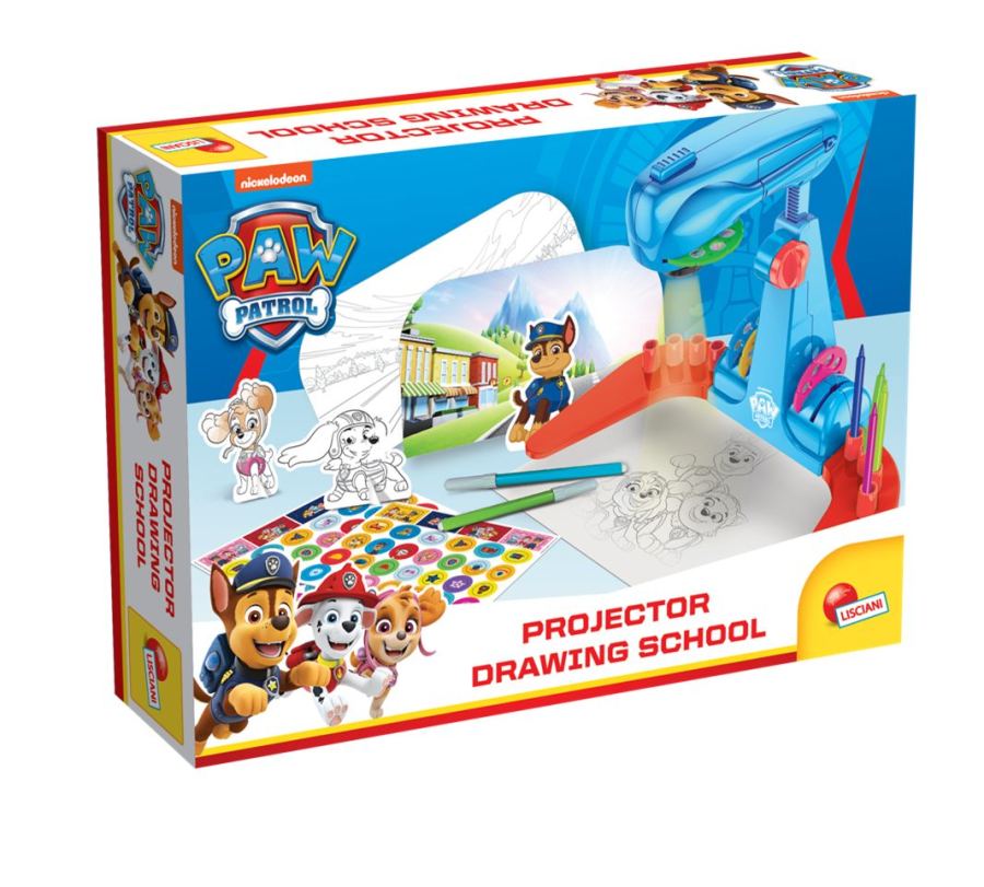 Paw Patrol Projector Drawing School