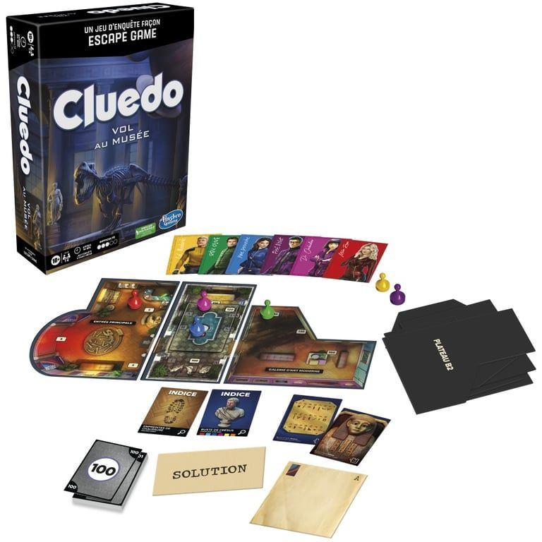 Cluedo Escape Braquage au musée - FR