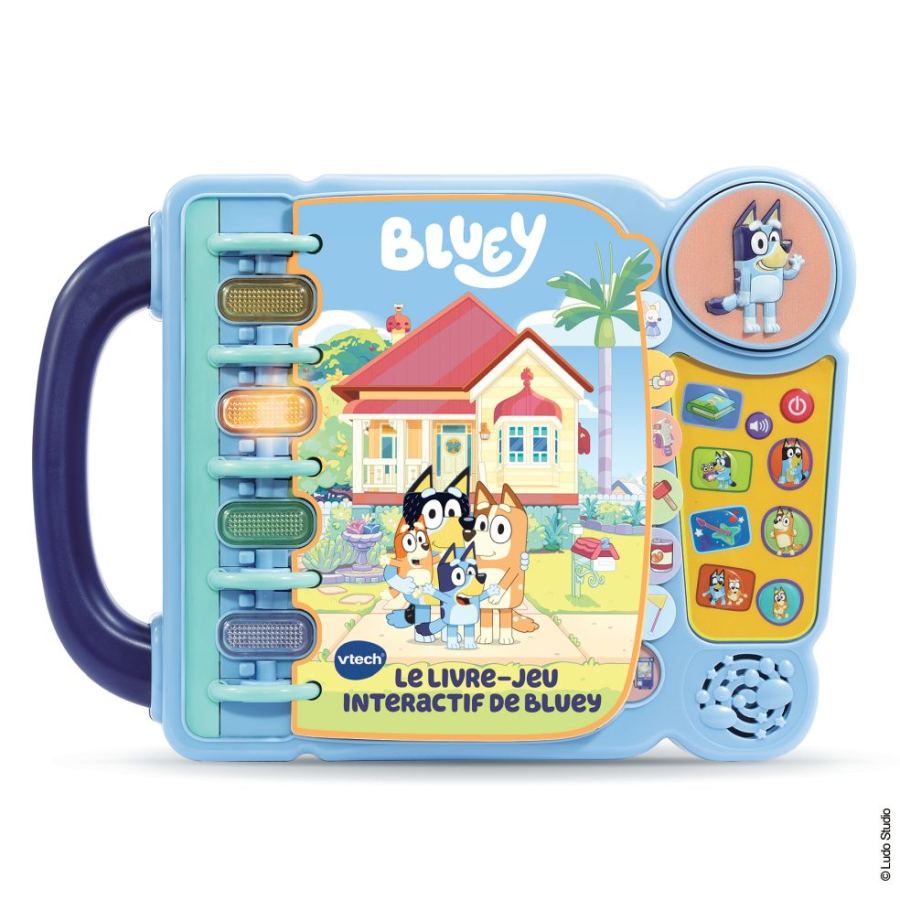 Fr Bluey - Mon Livre-Jeu Interactif