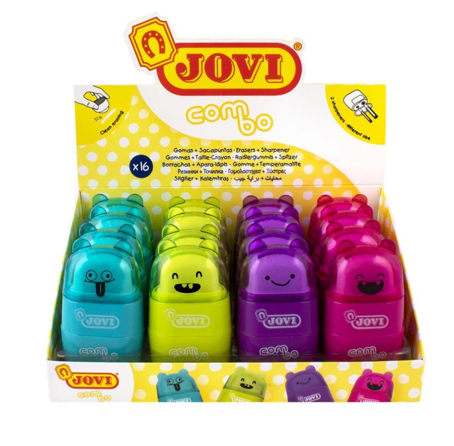 Gom en dubbele scherper - displ 16 st