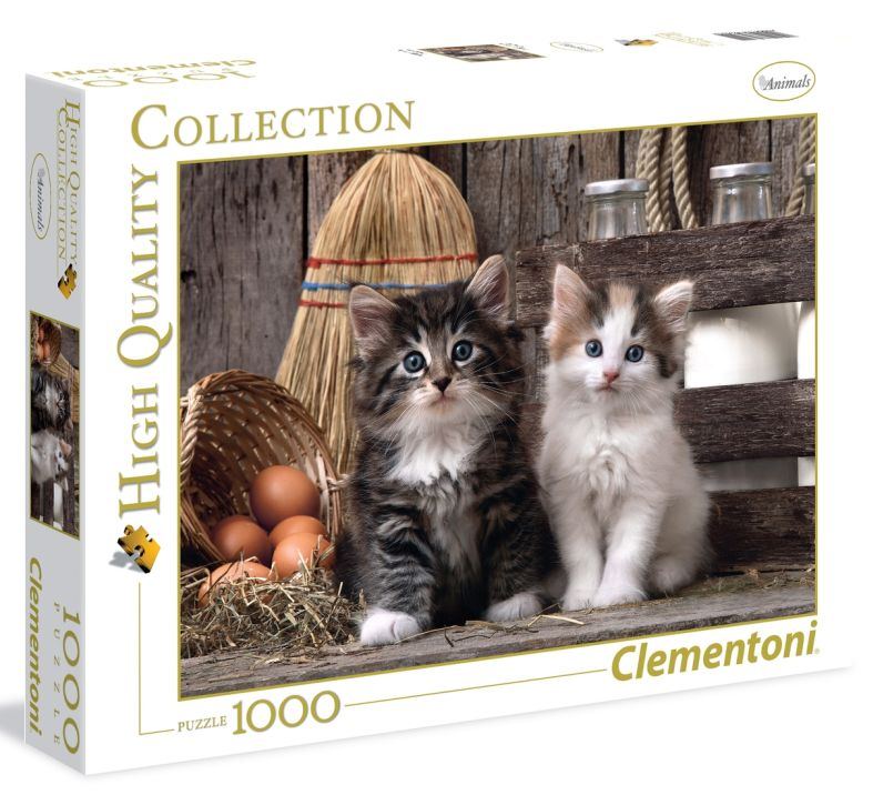 Puzzle High Quality  - De jolis chatons - 1000 pc