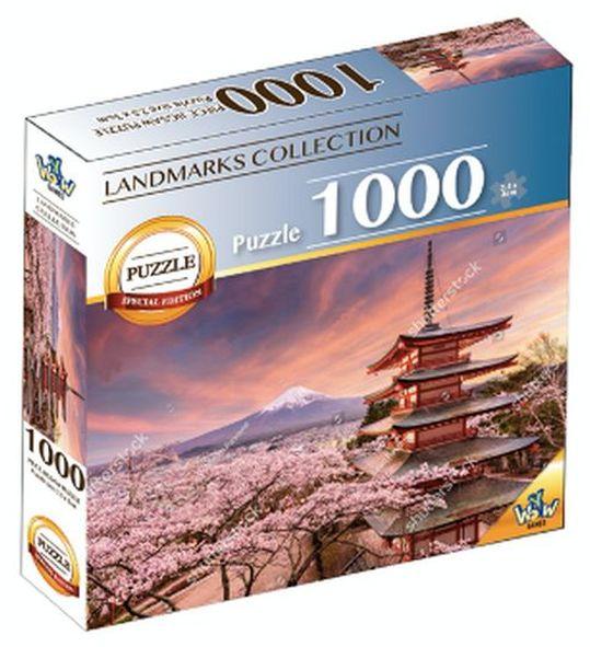 Pzl 1000      World Landmarks Jigsaw Puzzles - Mount Fuji