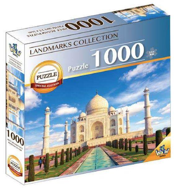 Puzzel  7 world wonders - Taj Mahal - 1000 st
