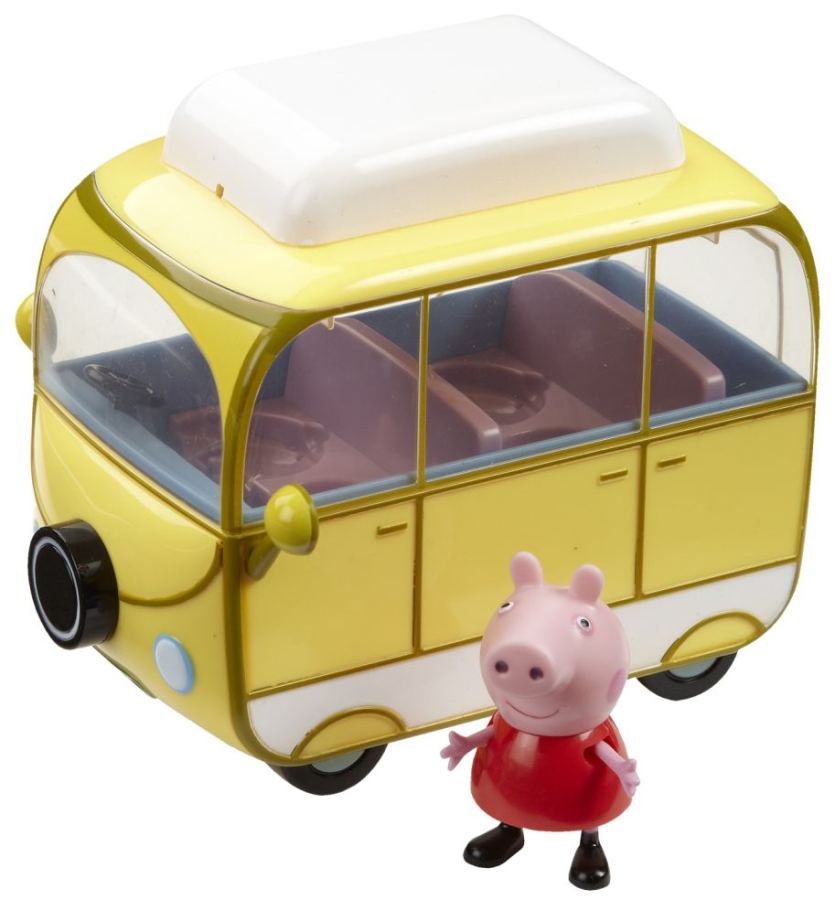 Voertuig met figuur  - Peppa Pig - 3 Asst