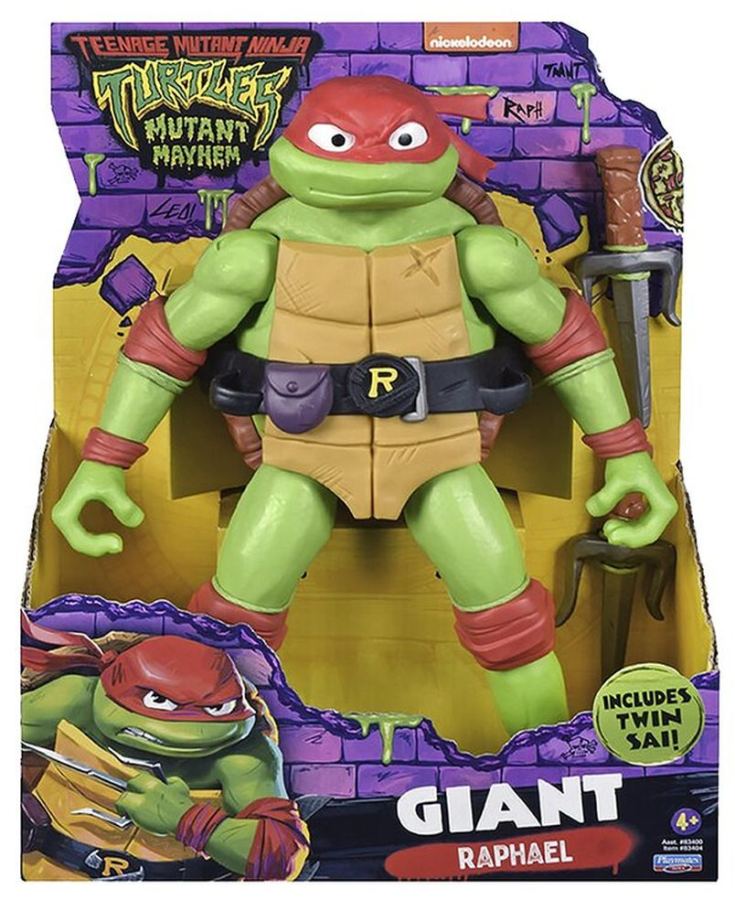 Tmnt Giant Movie Raphael    Figure  12"